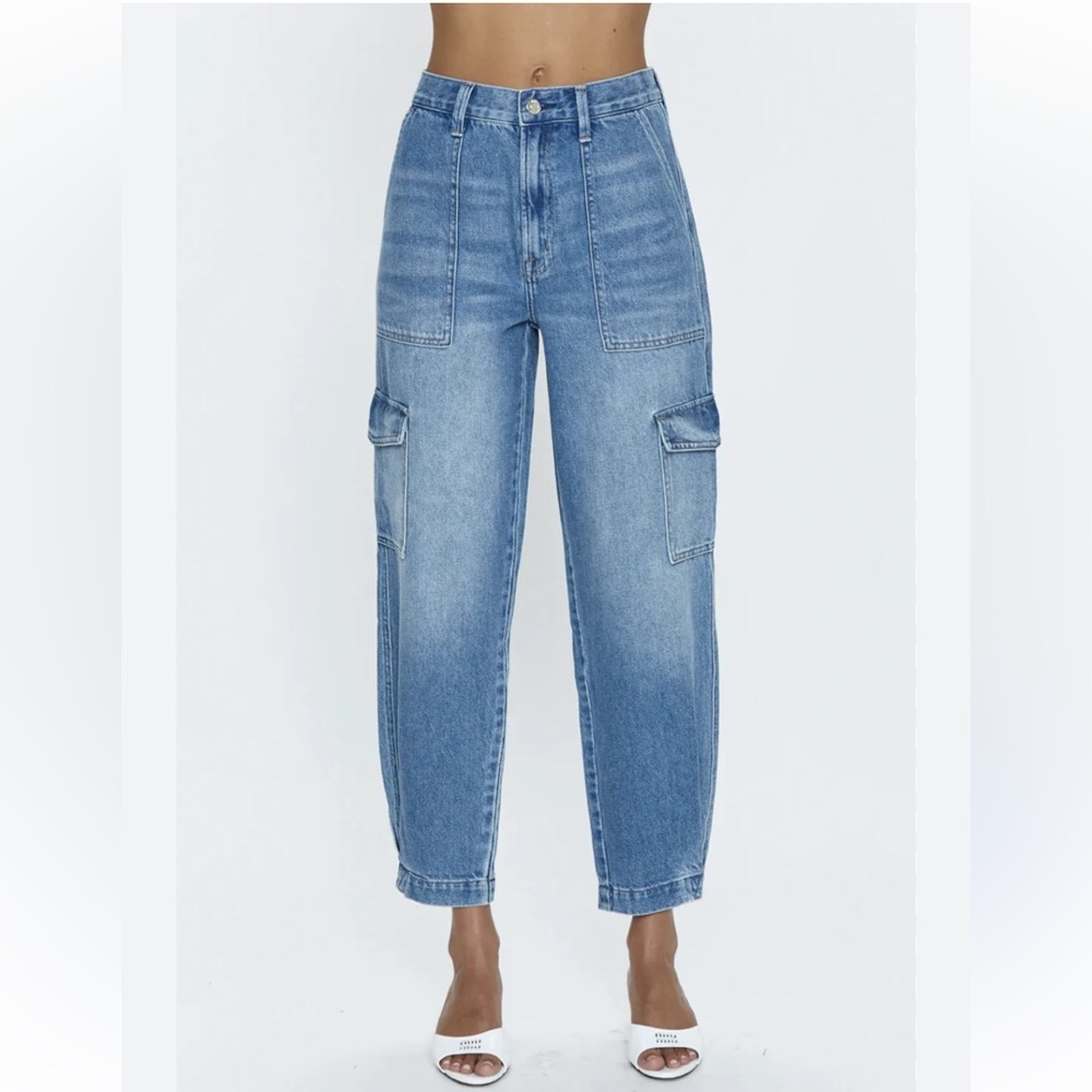 Pistola Josephine High Rise Tapered Cargo Jean